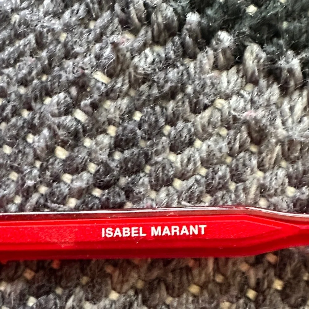Isabel Marant Adult Vibrant Red  Sunglasses